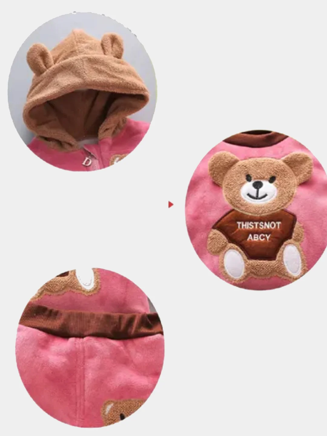 Конфетный костюм детский утепленный