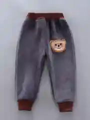 Серый костюм детский утепленный