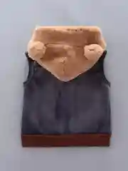 Серый костюм детский утепленный