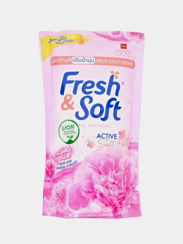 Кондиционер для белья парфюмированный Japonica LION Fresh&Soft "Сладкий поцелуй", 500 мл