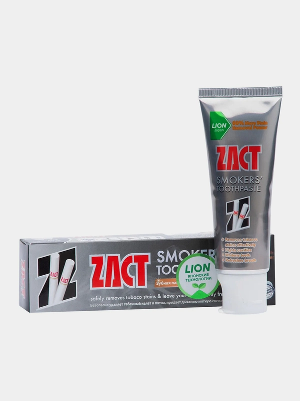 Паста зубная Japonica LION Zact, для курящих, 100 г