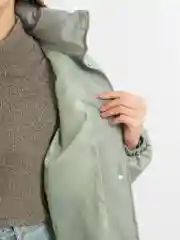 Мятный куртка демисезонная