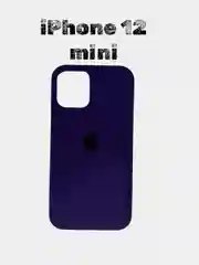 Пурпурный чехол силиконовый Silicone Case для iPhone 12 mini