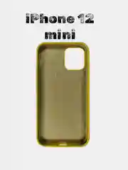 Горчичный чехол силиконовый Silicone Case для iPhone 12 mini