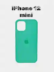 Салатовый чехол силиконовый Silicone Case для iPhone 12 mini