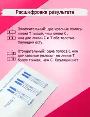 Белый тест на овуляцию