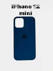 Синий чехол силиконовый Silicone Case для iPhone 12 mini