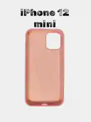Розовый чехол силиконовый Silicone Case для iPhone 12 mini