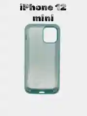 Бирюзовый чехол силиконовый Silicone Case для iPhone 12 mini