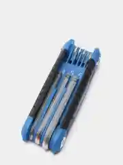Набор складных шестигранных ключей X-PERT, 8 ключей в наборе, 2х-комп.рукоятка