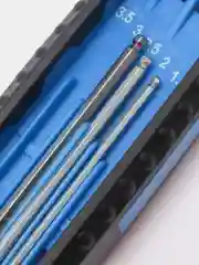 Набор складных шестигранных ключей X-PERT, 8 ключей в наборе, 2х-комп.рукоятка
