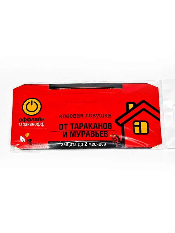 Клеевая ловушка от тараканов и муравьев "ТАРАКАНОФФ"