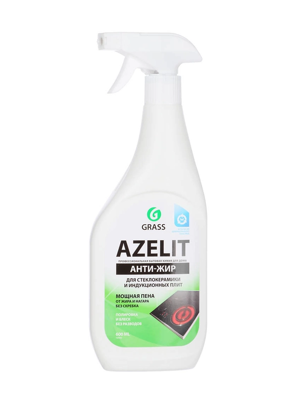 Спрей для стеклокерамики GRASS Azelit "Анти-жир" 600 мл