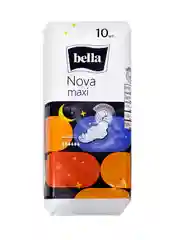 Прокладки гигиенические BELLA Nova Maxi "дышащие", 10 штук