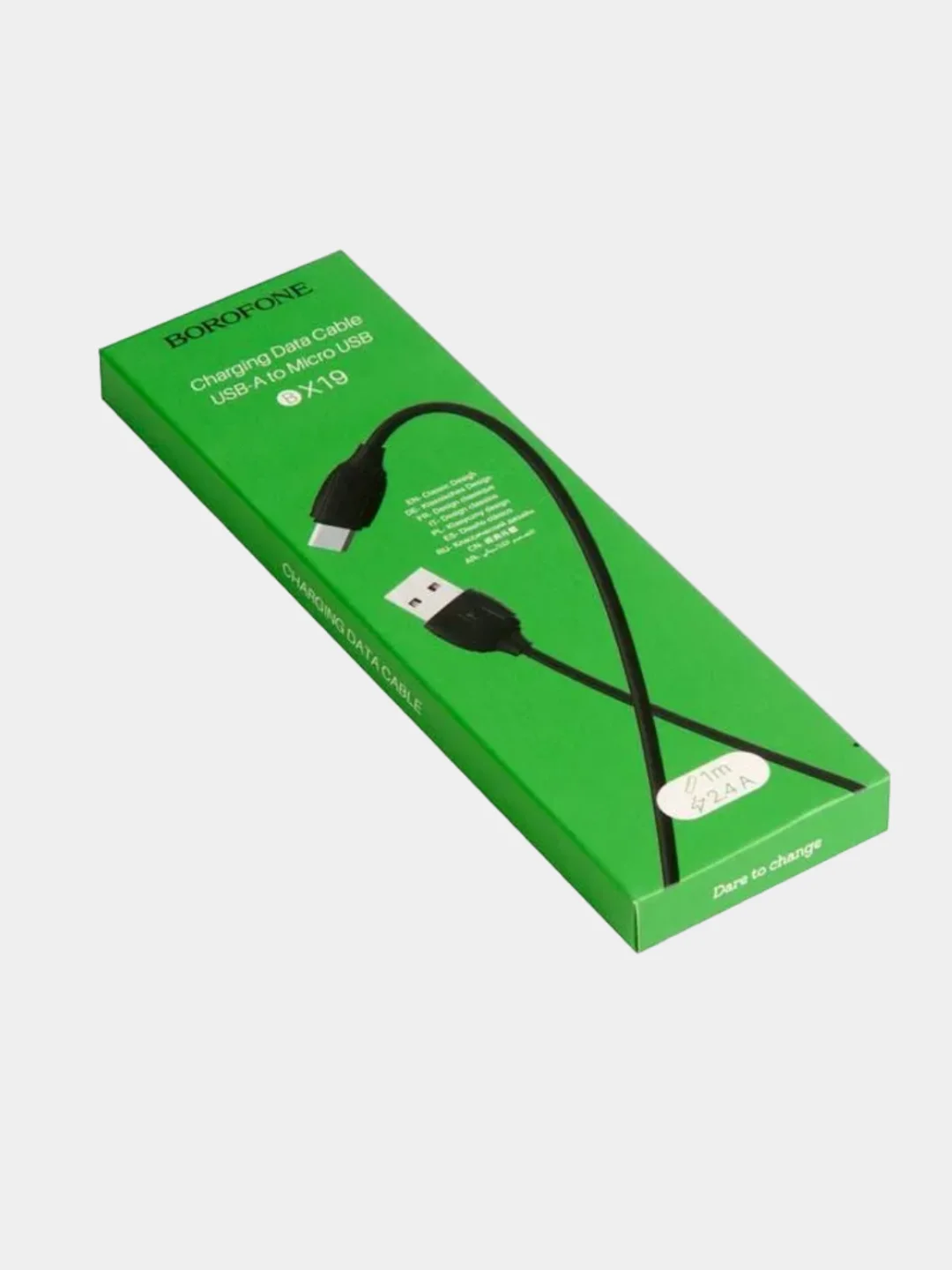 Кабель для зарядки телефона Borofon BX19 micro usb 2.4A 1М