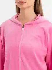 Розовый костюм женский спортивный, велюровый, бамбук