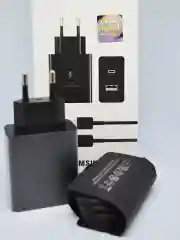 Адаптер питания и кабель, Type-C 35W, для Samsung, Комплект зарядки самсунг