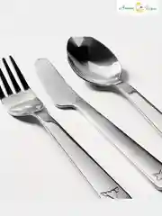 Хром набор столовых приборов для детей ИКЕА SMASKA и FABLER