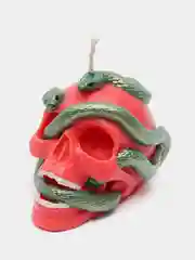 Серебряный свеча "Череп" алтарная