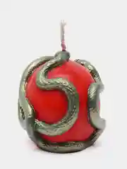 Серебряный свеча "Череп" алтарная