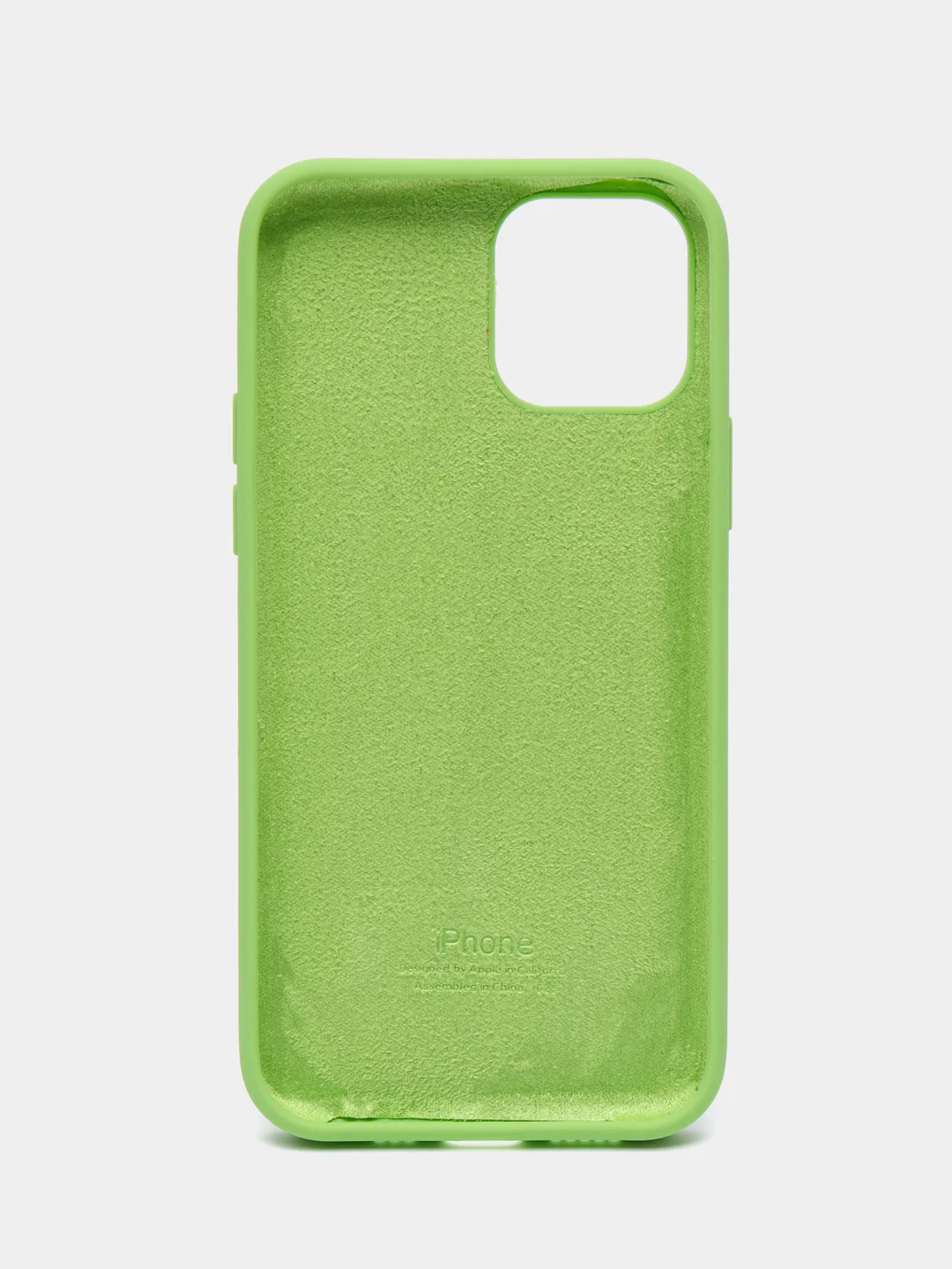 Лесной зеленый чехол iPhone 12 / 12 PRO закрытый низ