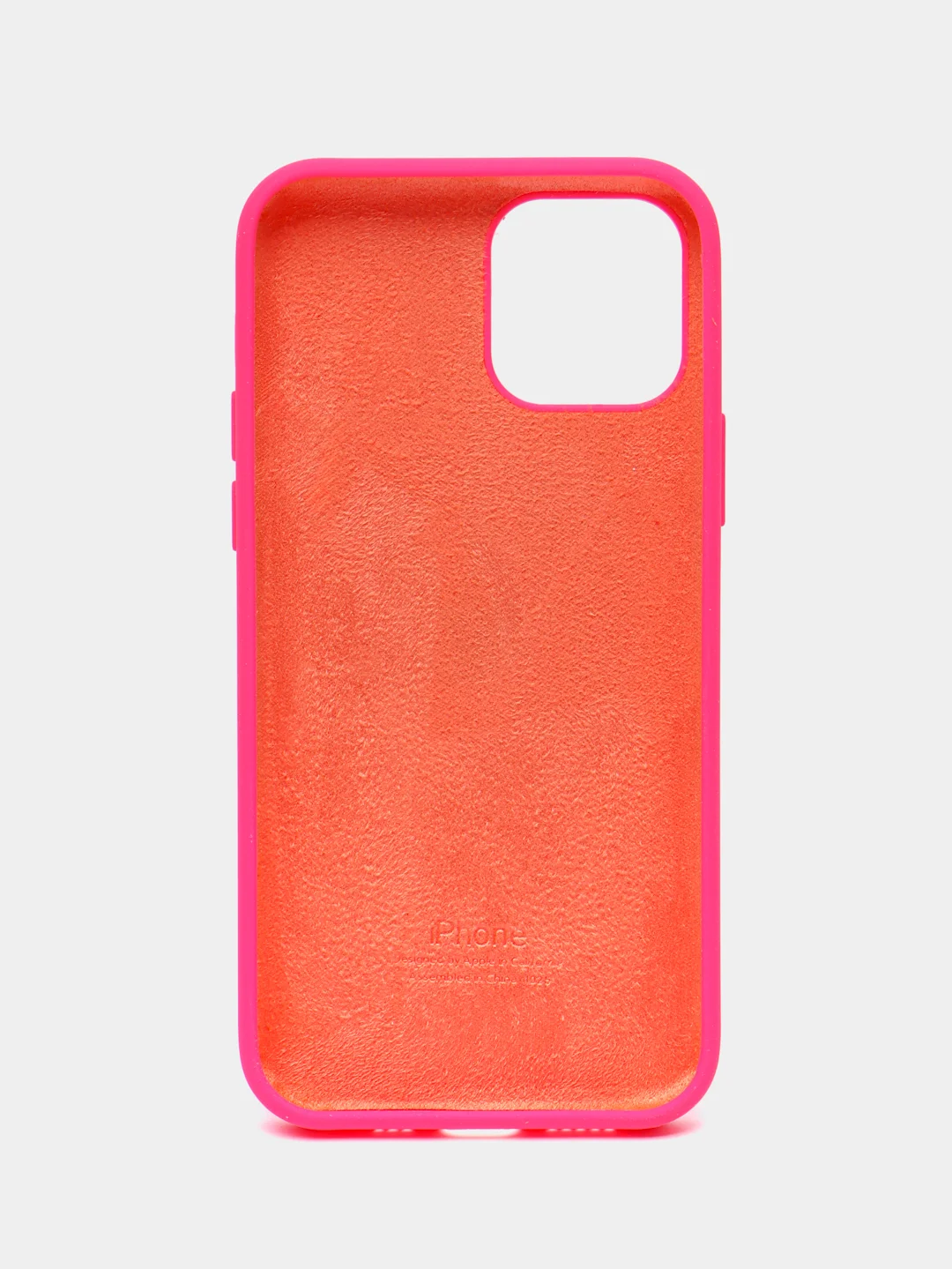 Фуксия чехол iPhone 12 / 12 PRO закрытый низ