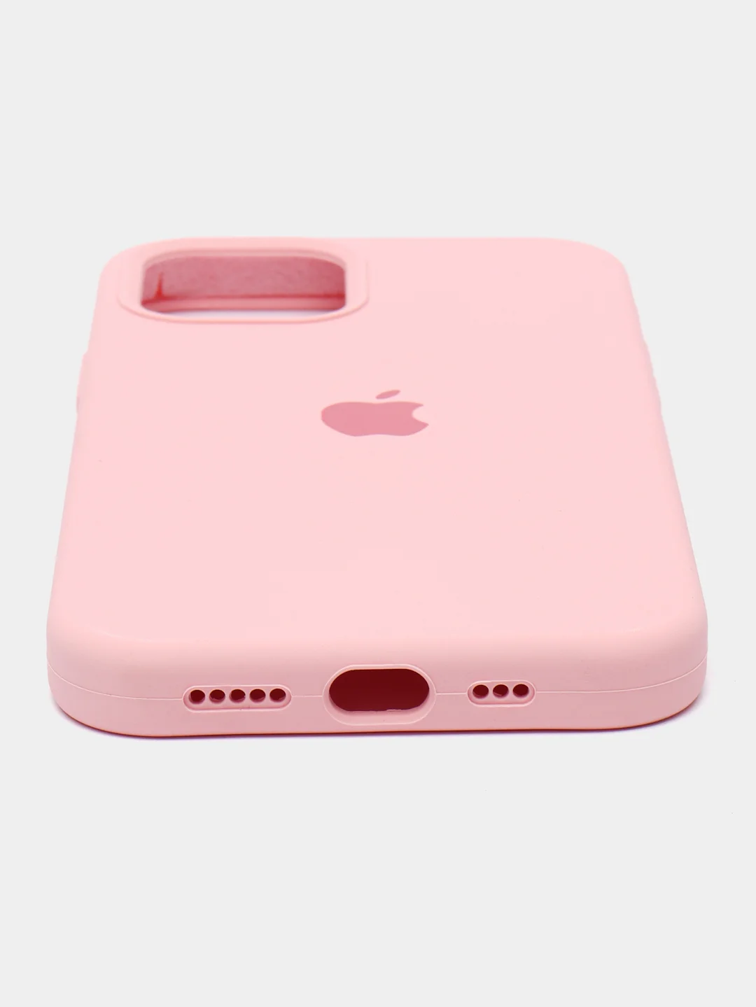 Тёмно-розовый чехол iPhone 12 / 12 PRO закрытый низ