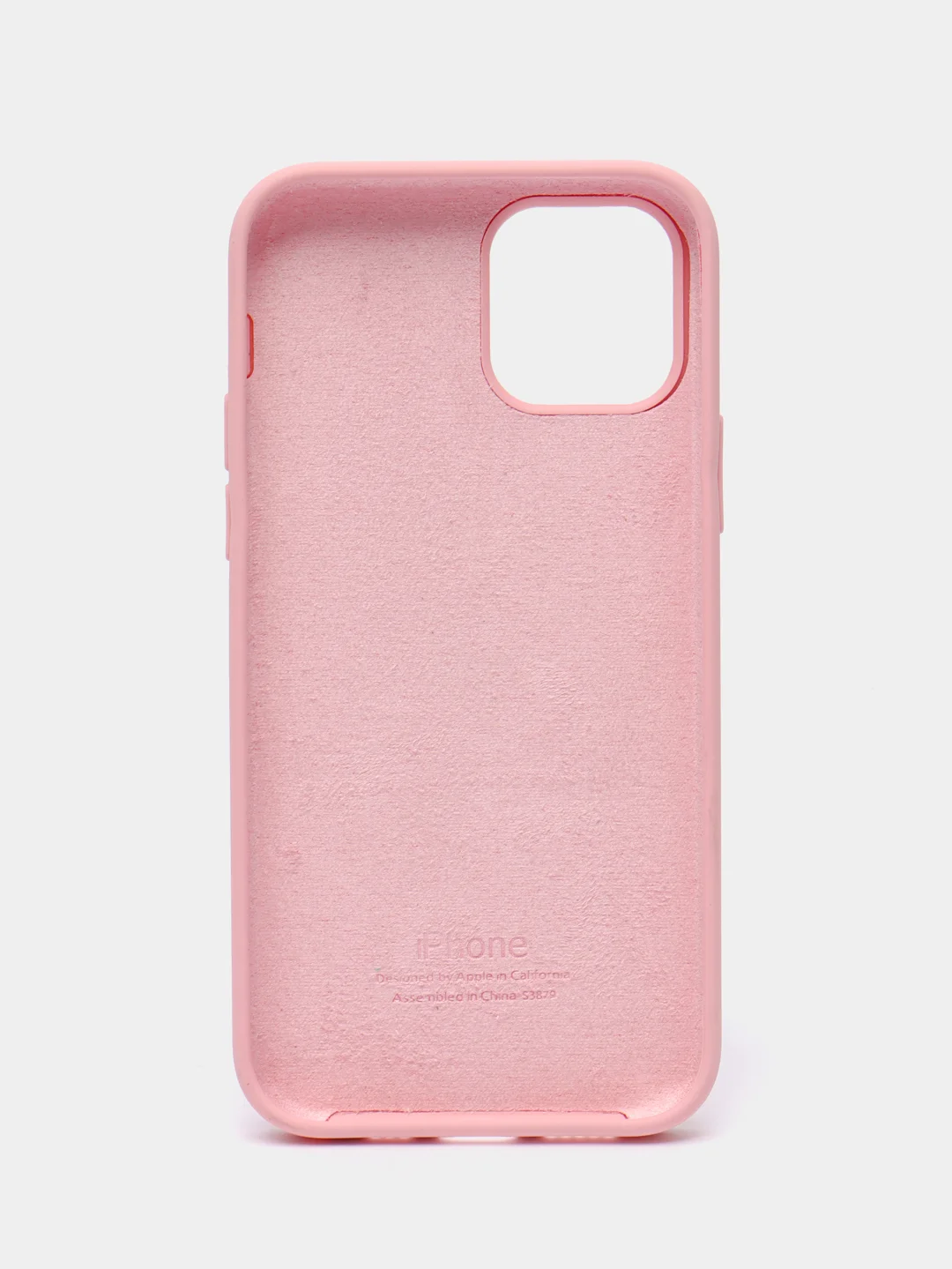 Тёмно-розовый чехол iPhone 12 / 12 PRO закрытый низ