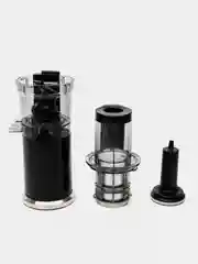 Черный соковыжималка электрическая шнековая Atvel PowerTwist J7, 180 Вт