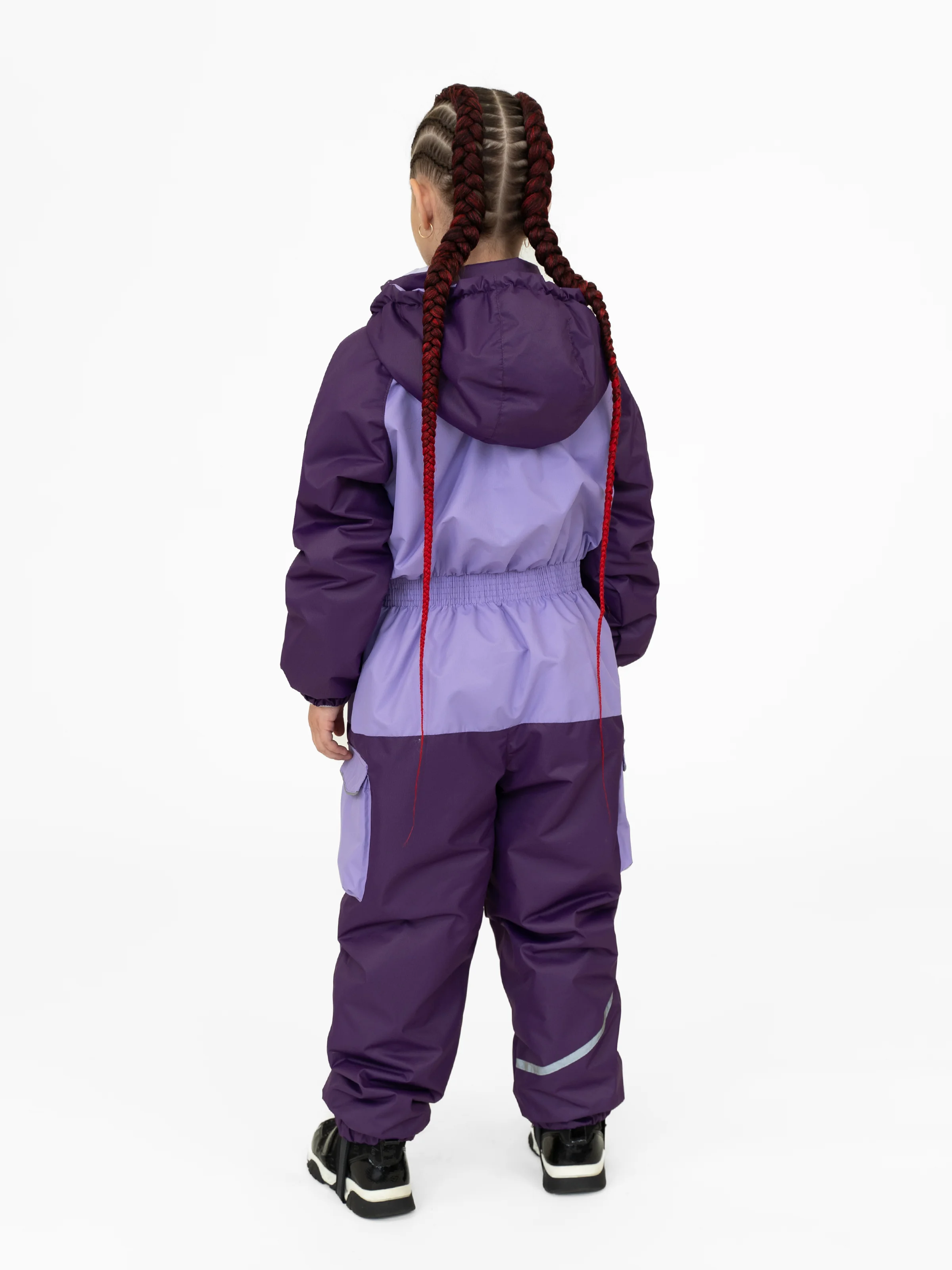 Сиреневый комбинезон демисезонный. Комбинезон детский, Arctic Kids. Осень-весна