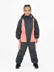 Кораллово-розовый комбинезон демисезонный. Комбинезон детский, Arctic Kids. Осень-весна