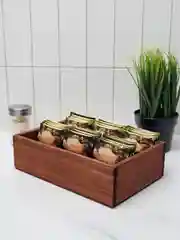 Подставка для чайных пакетиков/деревянный ящик/упаковка для подарка/ящик для хранения