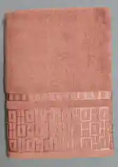 Коралловый меланж полотенце полубанное/банное махровое 45х90 см и 70х140см