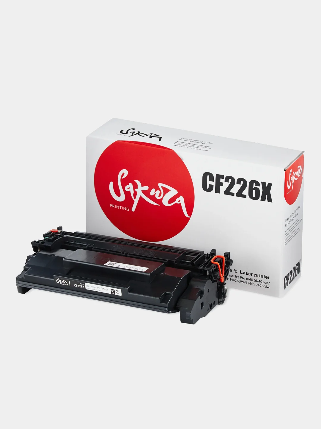 CF226X (26X) Картридж для HP лазерный, черный, 9000 страниц, с чипом, Sakura