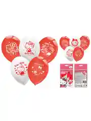 Воздушные шарики Hello Kitty 30 см, 5 шт