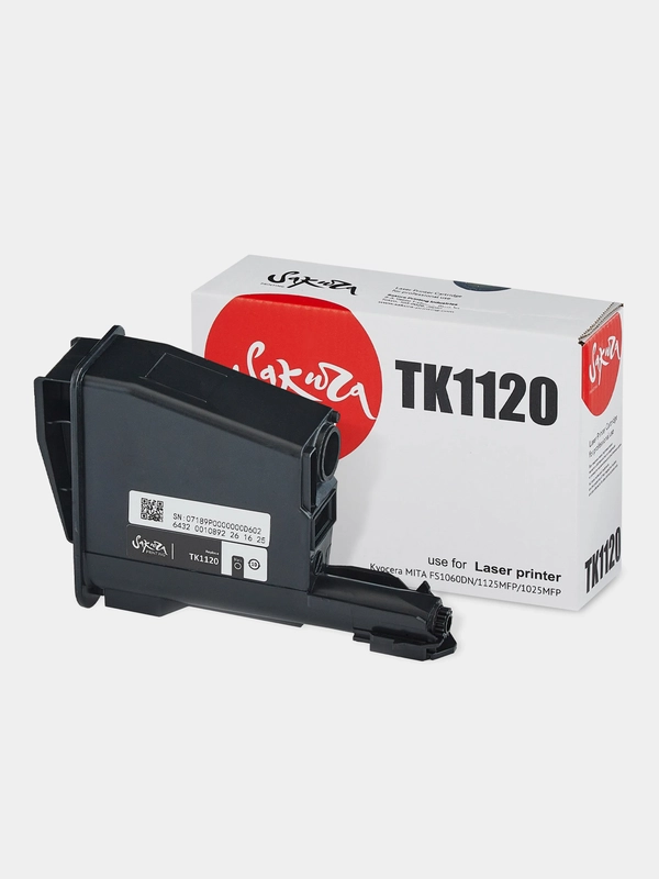 Картридж TK1120 (1T02M70NXV/1T02M70NX0) для Kyocera Mita, лазерный, черный, 3000 к, Sakura