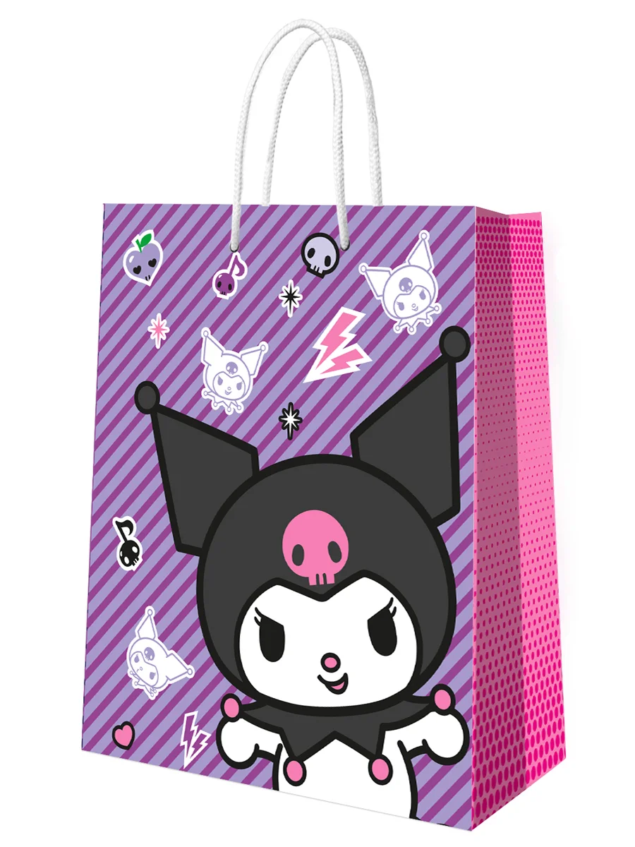 Пакет подарочный Kuromi-1, 335*406*155 мм