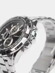 Черный мужские часы Curren 8023 с браслетом