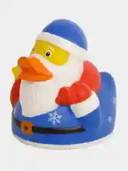 Игрушка для ванны сувенир Funny Ducks "Дед Мороз уточка", 1322