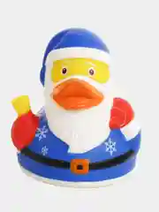 Игрушка для ванны сувенир Funny Ducks "Дед Мороз уточка", 1322