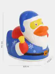 Игрушка для ванны сувенир Funny Ducks "Дед Мороз уточка", 1322