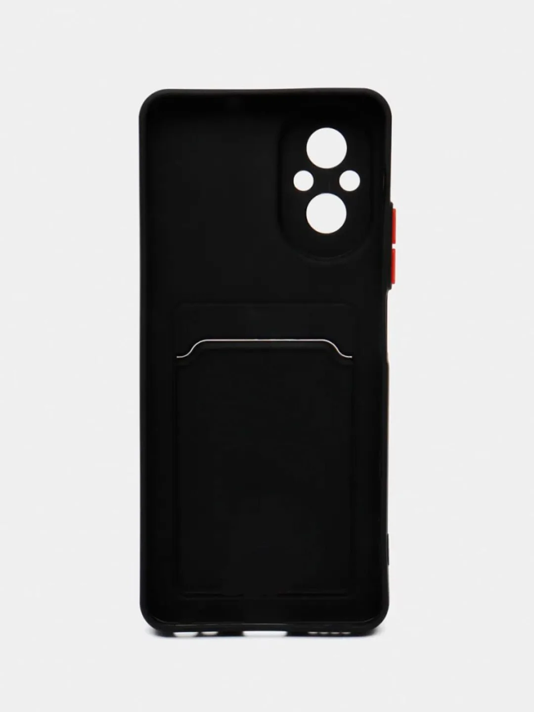 Тёмно-зелёный чехол для Realme C67 4G (Реалми С67 4Джи) с карманом для карт