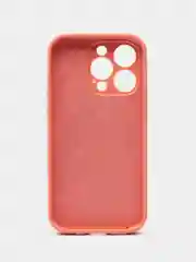 Кораллово-розовый чехол iPhone 14 Pro, Силикон