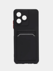 Чехол для Realme C51/C53/Note 50 (Реалми С51/С53/Нот 50) с карманом для карт