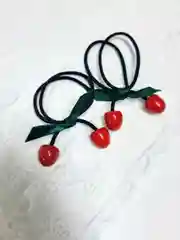 Розовый бантики для волос