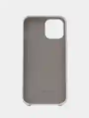 Белый чехол iPhone 12 / 12 PRO / 12 PRO MAX  открытый низ