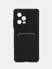Чехол для Xiaomi Redmi Note 12 Pro Plus 5G (Редми Нот 12 Про плюс) с карманом для карт
