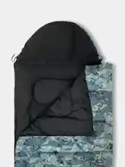 Зелёный хаки спальный мешок водоотталкивающий "Oxford" size 200х90 см