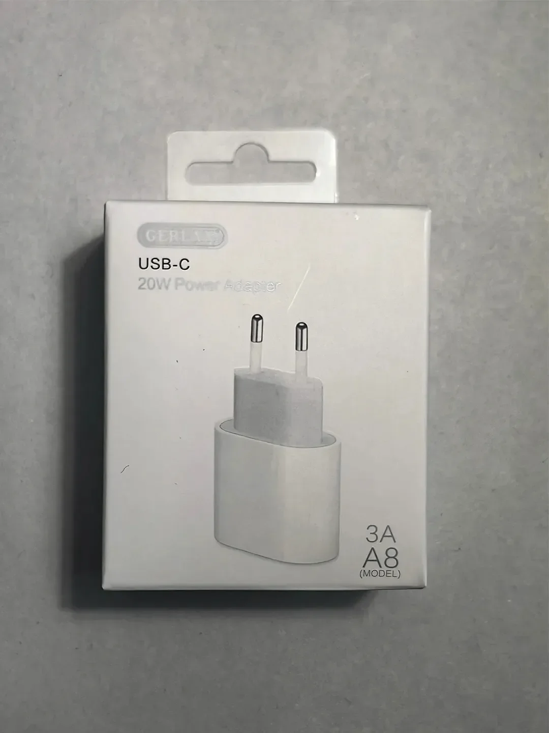 Блок питания для быстрой зарядки 20W USB Type-С, зарядное устройство для Андроид