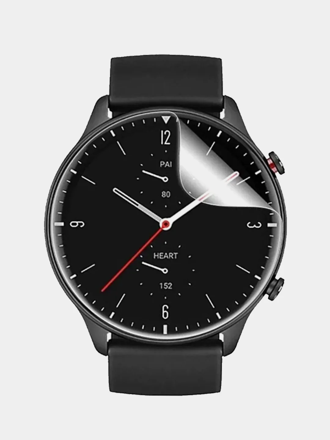 Гидрогелевая круглая пленка для Умных смарт часов Samsung, Huawei, Xiaomi, Mi Watch, Smart